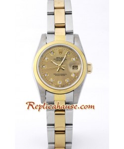 Rolex Réplica Suizo Datejust Reloj para Dama