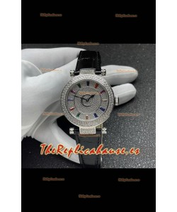 Reloj Franck Muller Double Mystery de cuarzo suizo con caja de acero