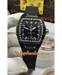 Reloj Hublot Spirit of Big Bang Black Magic Superclon de 39 mm