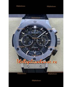 Reloj Hublot Classic Fusion Chronograph Skeleton Superclon de acero inoxidable