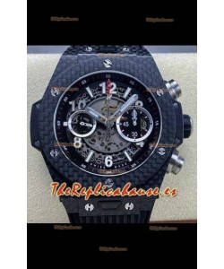 Reloj Hublot Big Bang Unico de fibra de carbono de 45 mm, superclon