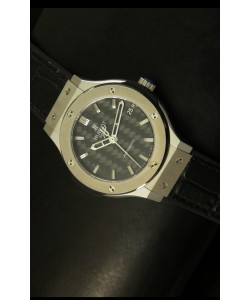 Hublot Classic Fusion Reloj con Caja de Acero y Dial de Carbón 39MM