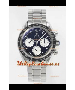 Reloj Omega Speedmaster Moonwatch con esfera azul de 42 mm, superclon