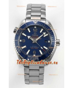 Reloj Omega Seamaster Planet Ocean de 39,5 mm con esfera azul, superclon