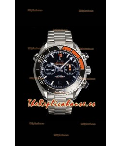 Reloj Omega Speedmaster Planet Ocean con esfera negra, superclon