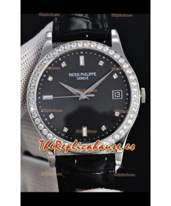 Reloj Patek Philippe Calatrava 5298 Superclon con Diamantes Redondos