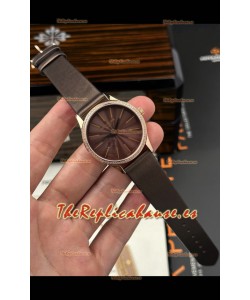 Reloj Patek Philippe Calatrava 4997 Superclon de oro rosa con esfera marrón