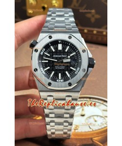 Réplica del Reloj Audemars Piguet Royal Oak Offshore Diver a Espejo 1:1 - Correa de Acero Suizo