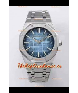 Reloj Audemars Piguet Royal Oak Super Clone 15510BC con Dial Azul ICE