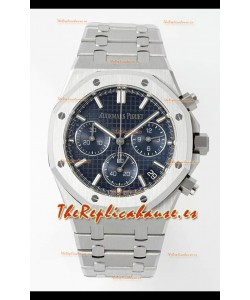 Audemars Piguet Super Clone Royal Oak Cronógrafo 26240 - Acero 904L en Dial Azul 41MM