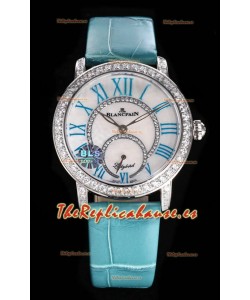 Blancpain Super Clone Lady Bird Colors Edition Reloj Caja en Acero Inoxidable
