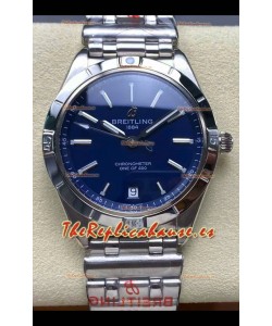 Breitling Chronomat Automatic GMT 40 Dial Azul Reloj Réplica Espejo 1:1 Suizo