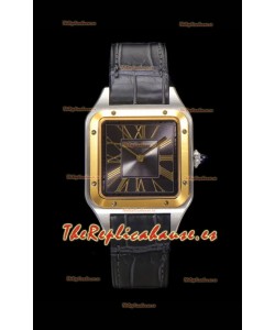 Cartier Santos Dumont 27MM Reloj Edición Super Clone en Caja Dos Tonos