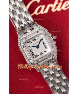 Cartier PANTHERE Superclone 20MM Reloj Réplica Suizo en Caja Acero