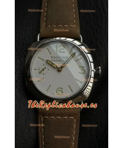 Panerai Super Clone Radiomir PAM1384 Reloj Réplica Suizo- 45MM Dial Blanco 