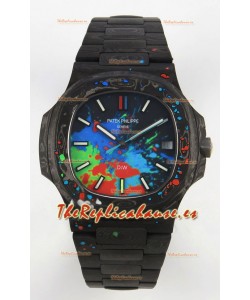 Patek Philippe Nautilus 5711 DiW Motley Dial Carbono Reloj Réplica Suizo Espejo 1:1
