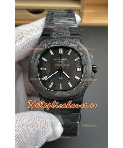 Patek Philippe Nautilus 5711 Edición DiW Carbono/Ceramica Reloj Réplica Suizo a Espejo 1:1