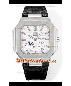 Patek Philippe Cubitus 5822 904L Caja Acero Dial Blanco Reloj Réplica Suizo