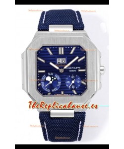 Patek Philippe Cubitus 5822 Caja Acero 904L Dial Azul Reloj Réplica Suizo