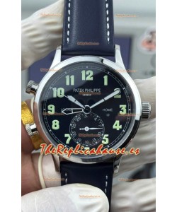 Patek Philippe Super Clone Aquanaut 5268G Reloj Acero en Dial Azul 38.8MM