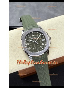 Patek Philippe Aquanaut Super Clone 5168G Dial Verde Reloj Réplica Acero 904L