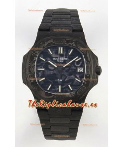 Patek Philippe Nautilus 5711 DiW Dial Carbono Azul Reloj Réplica Suizo a Espejo 1:1