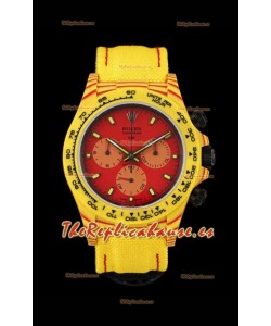 Reloj Rolex Daytona DiW Edición Volcano - Caja de Carbono Forjado Réplica Espejo 1:1