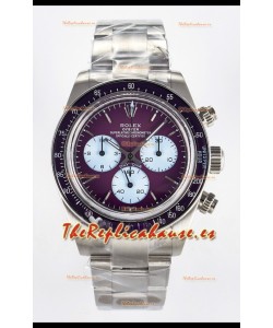 Rolex Daytona Super Clone Artisans De Geneve Edition Dial Granate Reloj Réplica Suizo
