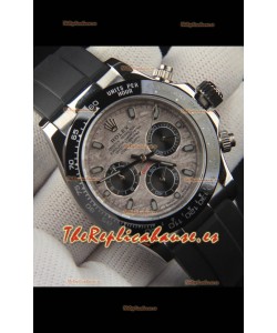 Rolex Daytona Movimiento Japonés Caja Acero Reloj Réplica en Dial Patrón Meteorito