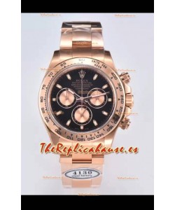 Rolex Cosmograph Daytona M116505-0008 Oro Rosado Movimiento Original Cal.4130 - Reloj Acero 904L
