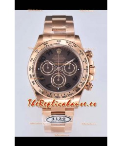 Rolex Cosmograph Daytona M116505-0011 Oro Rosado Movimiento Original Cal.4130 - Reloj Acero 904L