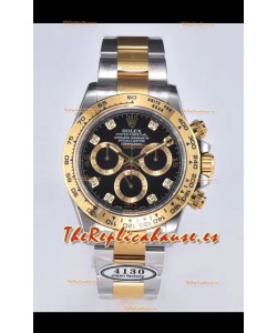 Rolex Cosmograph Daytona M116503-0011 Oro Amarillo Dos Tonos Movimiento Original Cal.4130 - Reloj Acero 904L