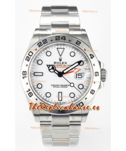 Rolex Explorer II Super Clone M216570-002 Reloj Réplica Espejo 1:1 - Dial Blanco CAL. 3285 Movement