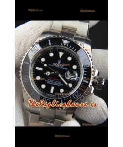 Rolex Sea Dweller Movimiento Japonés Reloj Réplica Dial Negro 43MM