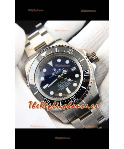 Rolex Sea Dweller Movimiento Japonés Reloj Réplica Dial Azul/Negro 44MM