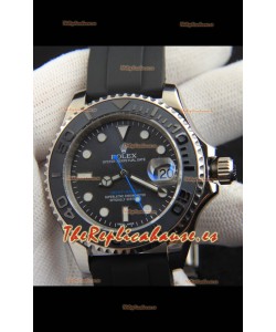 Rolex Yachtmaster Acero Inoxidable Japones Reloj Réplica- 40MM Dial Gris
