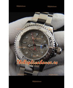Rolex Yachtmaster Acero Inoxidable Japones Reloj Réplica- 40MM - Dial Gris 