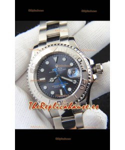 Rolex Yachtmaster Acero Inoxidable Japones Reloj Réplica- 40MM - Dial Gris 