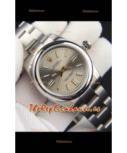 Rolex Oyster Perpetual Movimiento Japonés Reloj Réplica36MM - Dial Gris