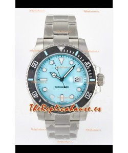 Rolex Submariner DiW con Caja de Acero Arenada y Bisel de Fibra de Carbono, Dial Tiffany Azul.