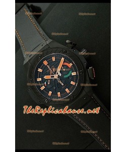 Hublot Big Bang Keng Power Formula 1 INDIA Edition Reloj Suizo en PVD 