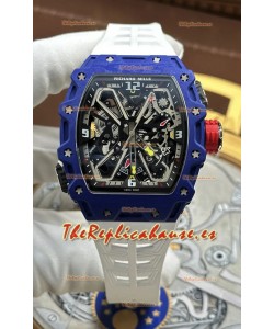 Reloj Richard Mille RM35-03 Edición Rafael Nadal, cuarzo azul TPT Superclon