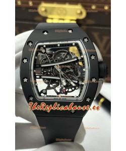Reloj Richard Mille RM61-01 Superclon de cerámica negra, MVMNT con volante de inercia variable