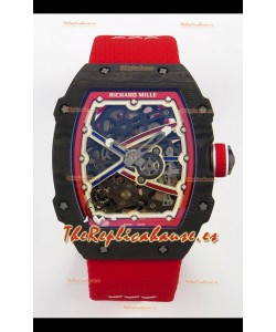 Richard Mille RM67-02 Negro NTPT 37 Gramos Movimiento clon CRMA7