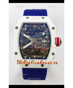 Richard Mille RM67-02 Blanco NTPT 37 Gramos Movimiento clon CRMA7