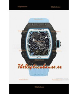 Richard Mille RM67-02 Negro NTPT 37 Gramos Movimiento clon CRMA7