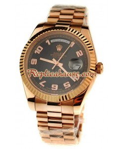 Rolex Réplica Day Date Oro Rosa Reloj Suizo