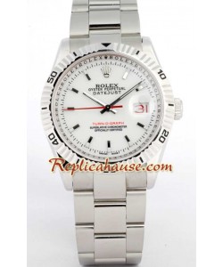 Rolex Réplica Datejust Turn O Graph Reloj Suizo para Hombre