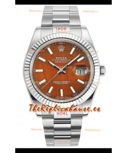 Reloj Rolex Datejust Cal.3235 con movimiento Tiger Dial de 41 mm, réplica de alta calidad