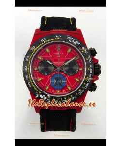 Reloj Rolex Daytona DiW Iron Man Red Carbon Superclon